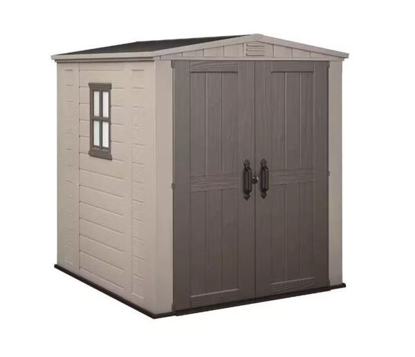 KETER FACTOR 6X6 SHED 1.78M X 1.95M - Image 1