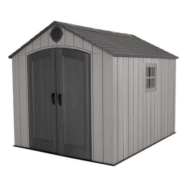 Lifetime 8 ft x 10 ft Outdoor Storage Shed 60371 - Image 1