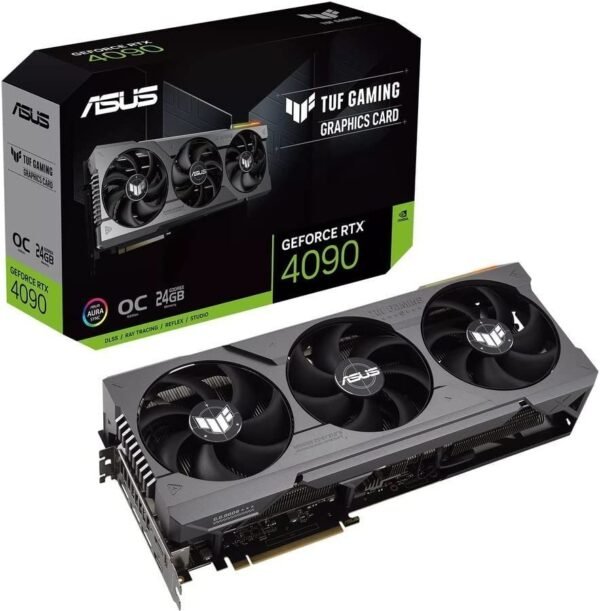 ASUS TUF GeForce RTX 4090 OC Edition Gaming Graphics Card (PCIe 4.0, 24GB GDDR6X, HDMI 2.1a, DisplayPort 1.4a) - Image 10