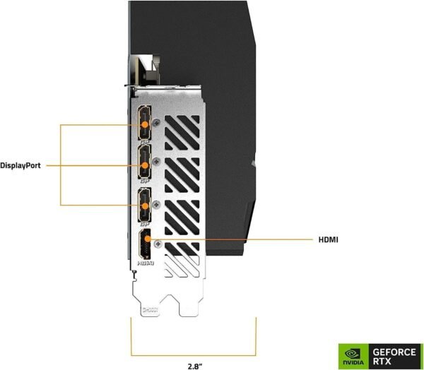 Gigabyte AORUS GeForce RTX 4070 Ti Elite 12G Graphics Card, 3X WINDFORCE Fans, 12GB 192-bit GDDR6X, GV-N407TAORUS E-12GD Video Card - Image 11