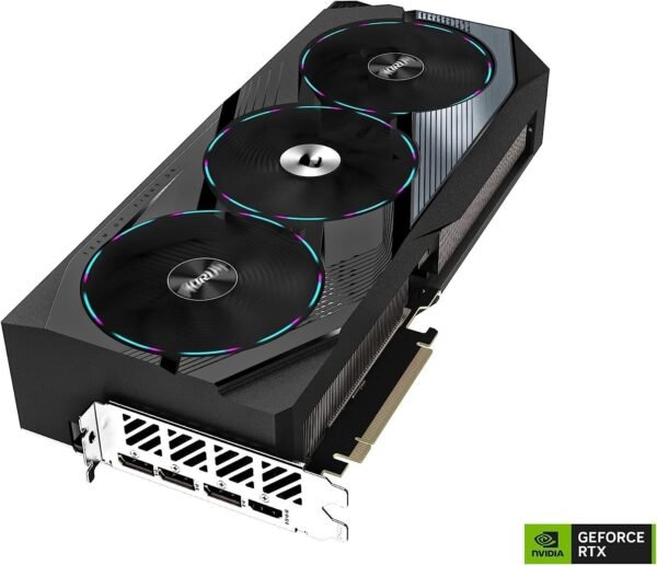 Gigabyte AORUS GeForce RTX 4070 Ti Elite 12G Graphics Card, 3X WINDFORCE Fans, 12GB 192-bit GDDR6X, GV-N407TAORUS E-12GD Video Card - Image 5