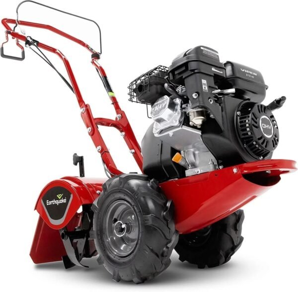 Earthquake 33970 Victor Rear Tine Tiller, Powerful 212cc 4-Cycle Vipe Engine - Image 1