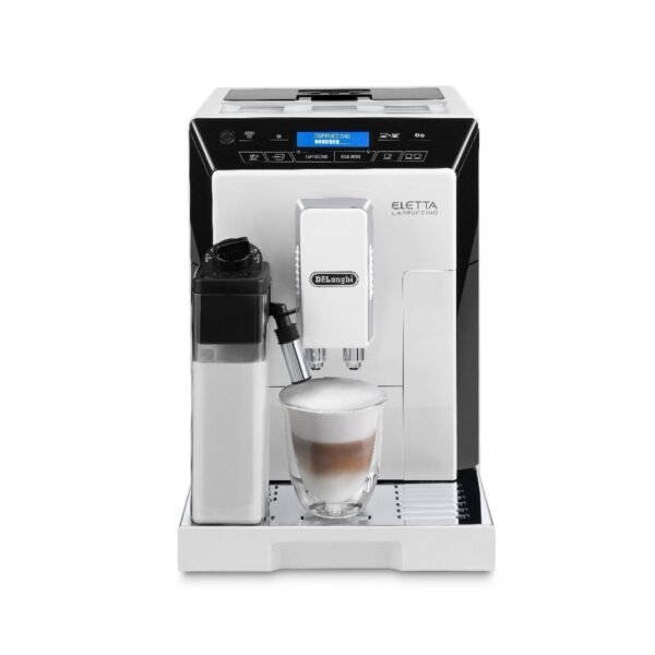 DeLonghi Eletta Cappuccino Super Automatic Espresso Machine (ECAM44660W / White) - Image 1