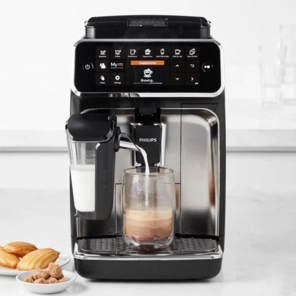 Philips 4300 Fully Automatic Espresso Machine with LatteGo, EP4347 - Image 1