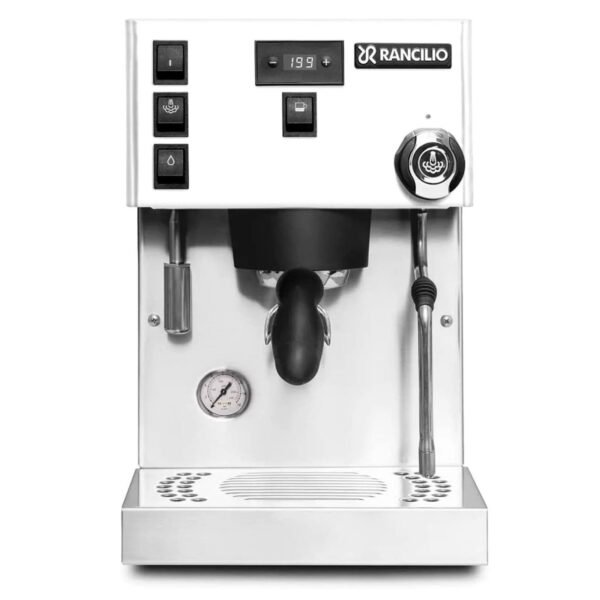 Rancilio Silvia Pro x Dual Boiler Espresso Machine – White - Image 1