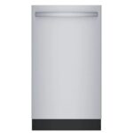 Bosch 800 Series 18″ Stainless Steel Built in Dishwasher-SPX68B55UC